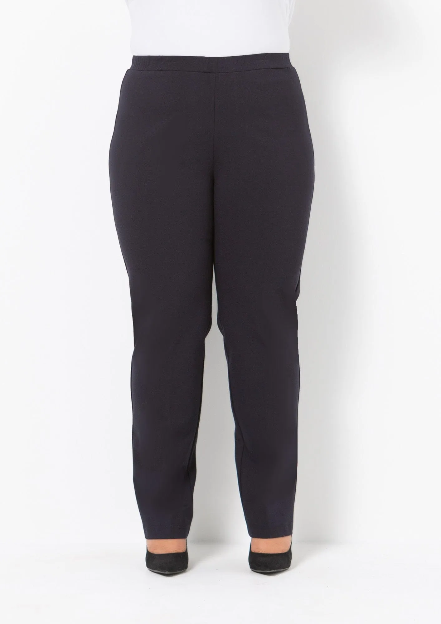 1055 Wider Leg Ponti Pant