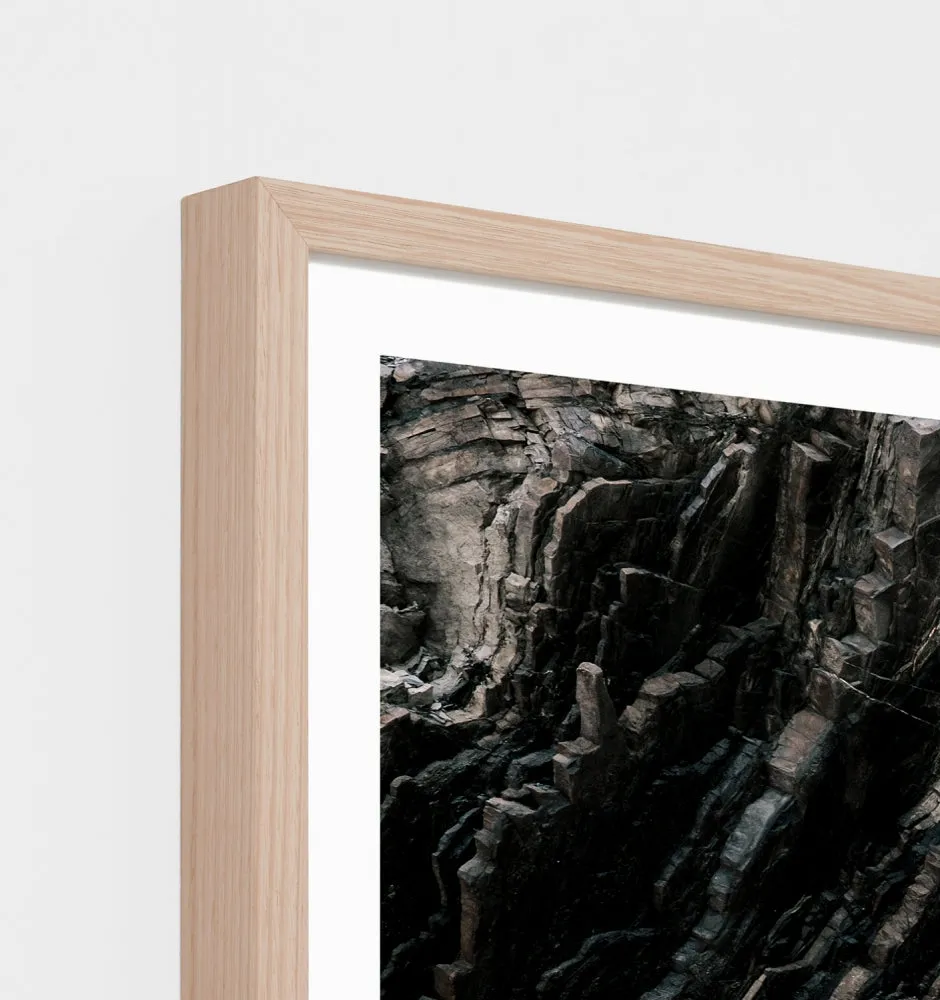 Ancient Layers Landscape Framed Print