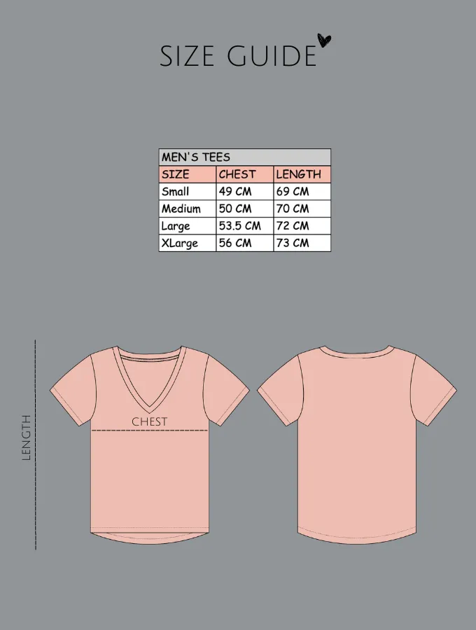 BASIC VNECK TEE - BLACK