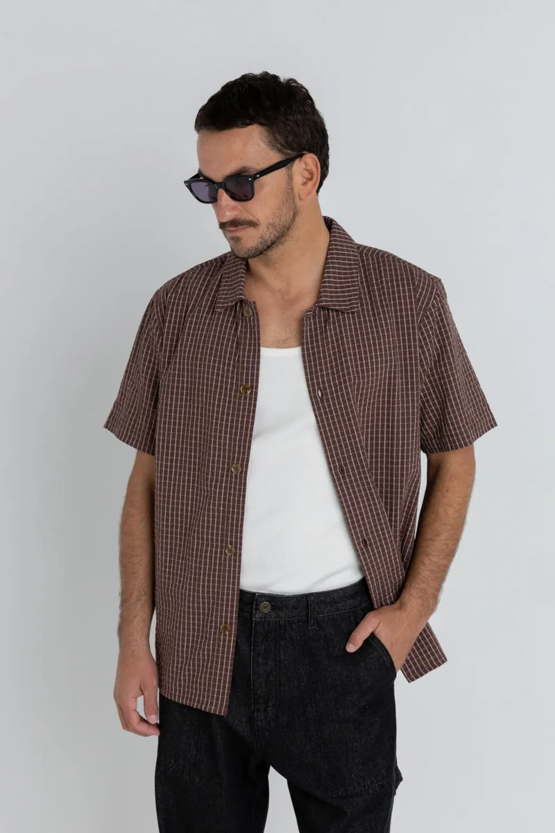 Big M Ss Shirt Chocolate