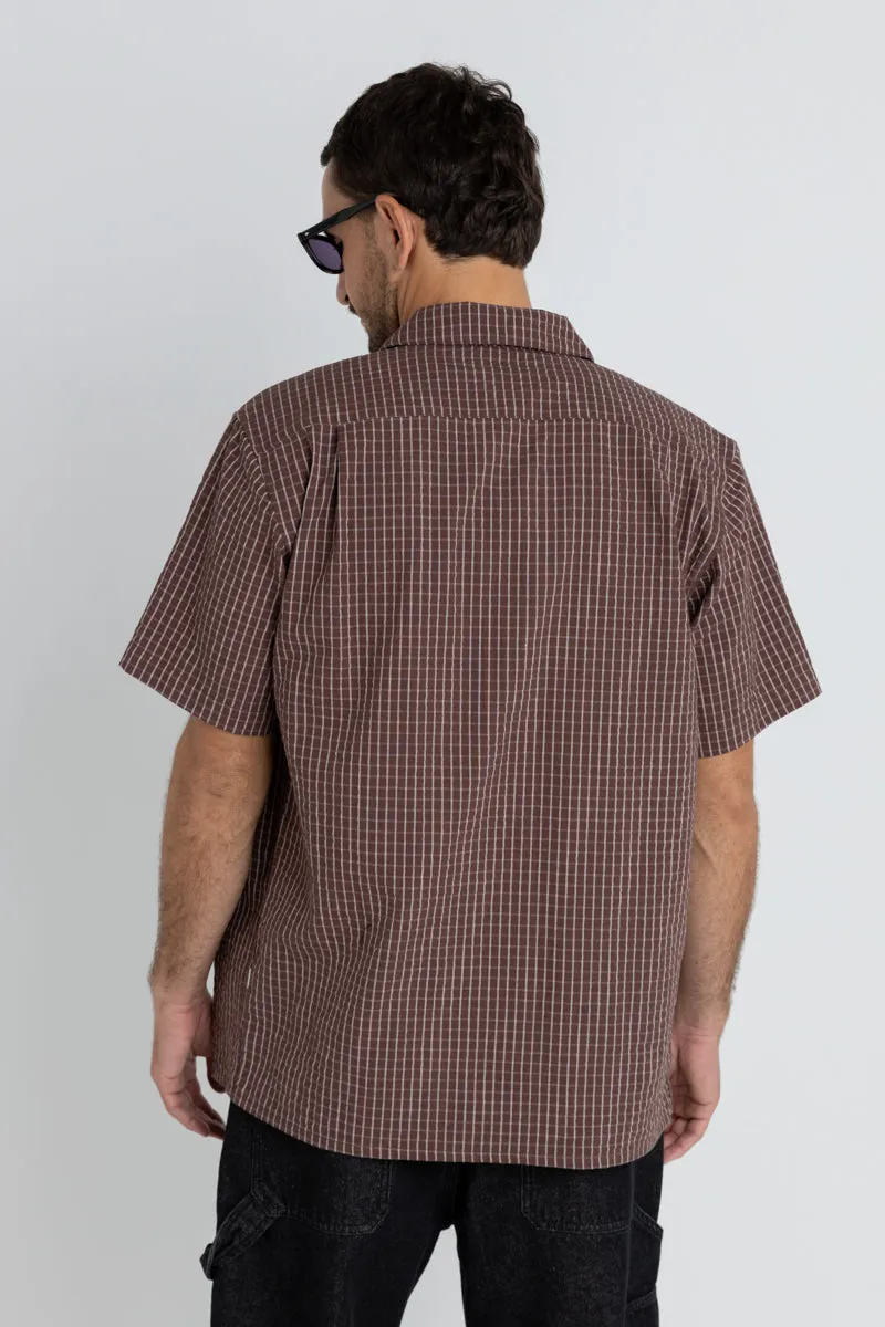 Big M Ss Shirt Chocolate