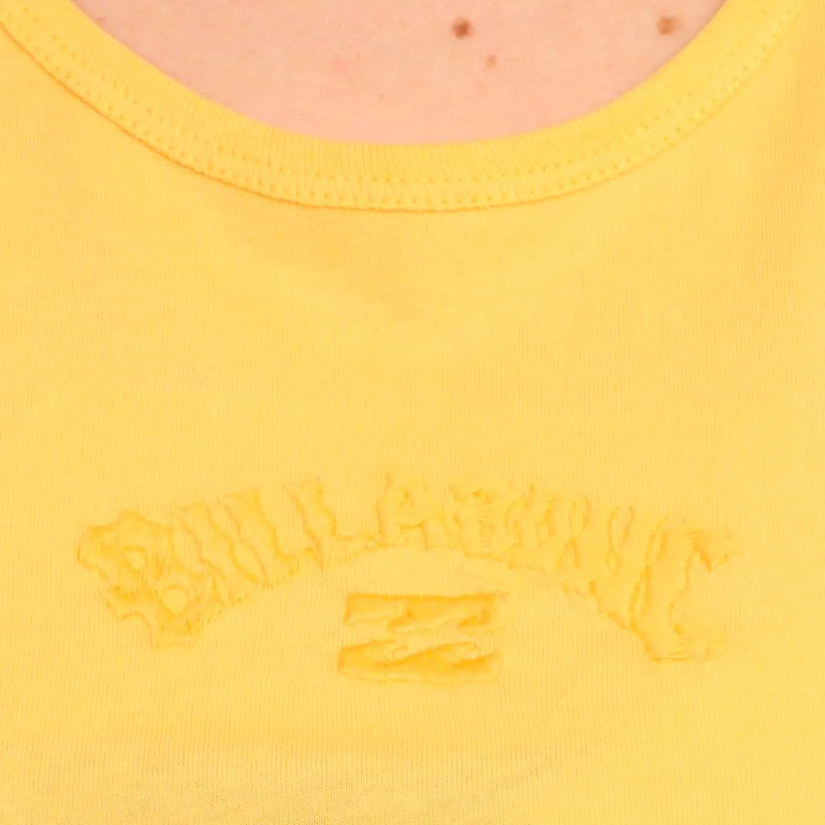 Billabong New Love Tank Vest Top Golden Peach - Womens