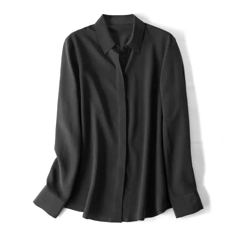 Chic Mulberry Silk Blouses - Luxurious, Lightweight, and Elegant
