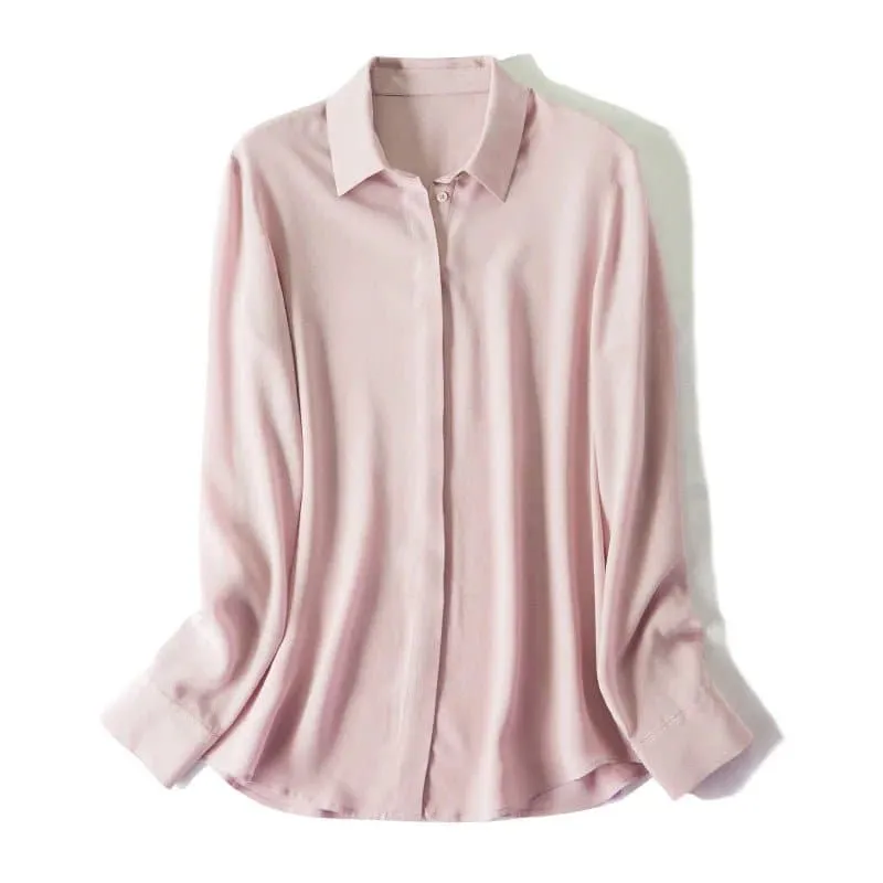 Chic Mulberry Silk Blouses - Luxurious, Lightweight, and Elegant