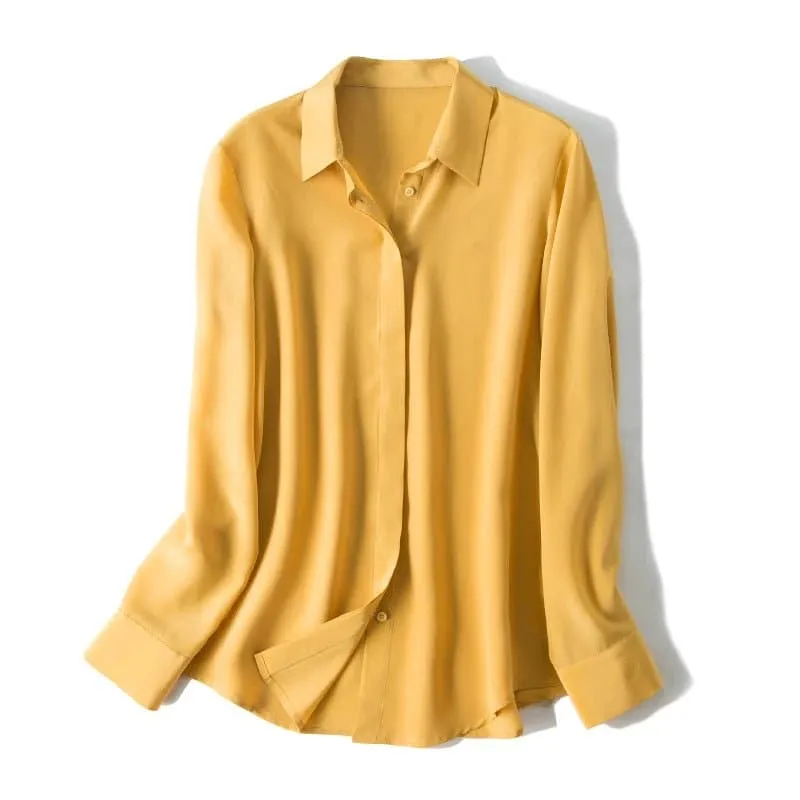 Chic Mulberry Silk Blouses - Luxurious, Lightweight, and Elegant