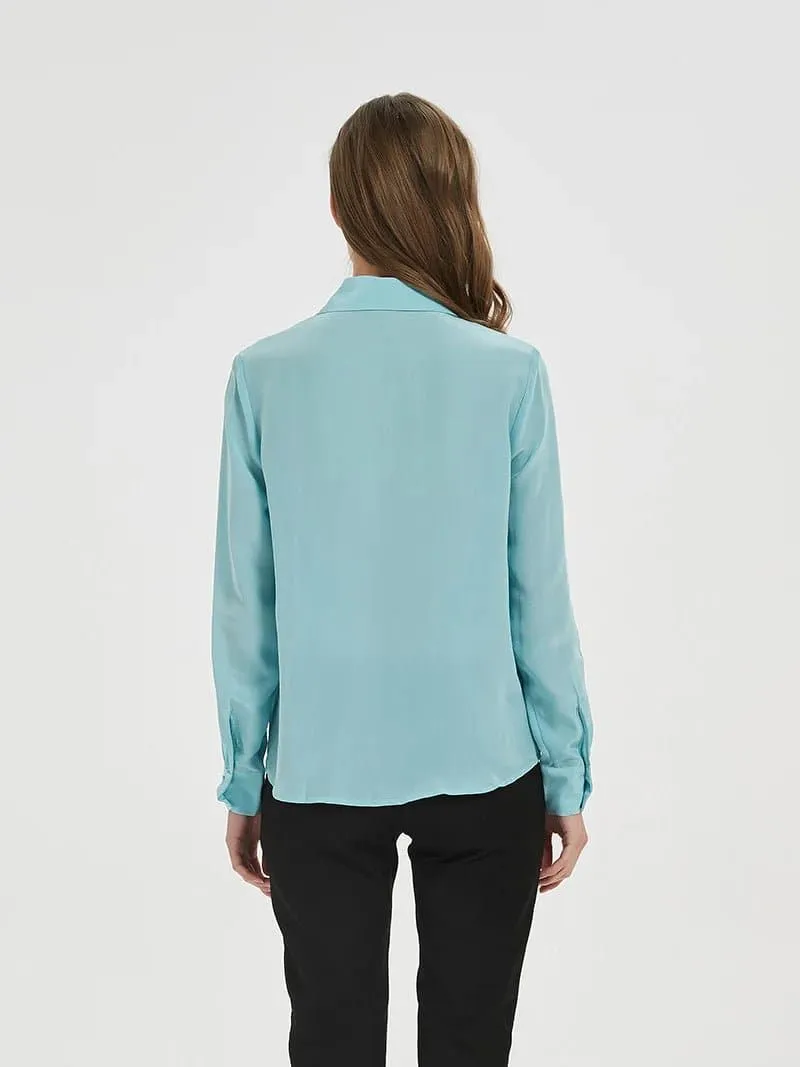 Chic Mulberry Silk Blouses - Luxurious, Lightweight, and Elegant