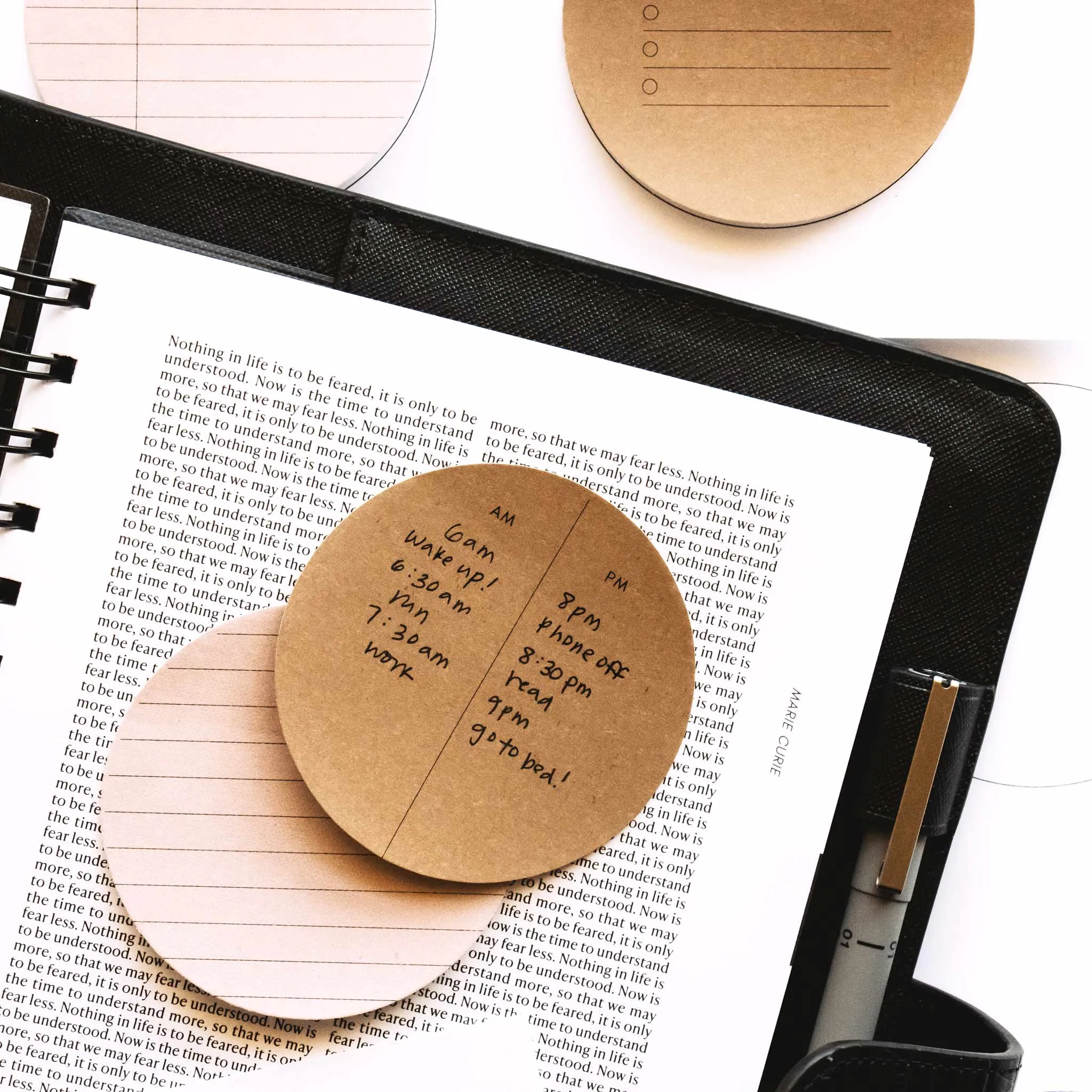 Circle Sticky Note Printable | Essentials