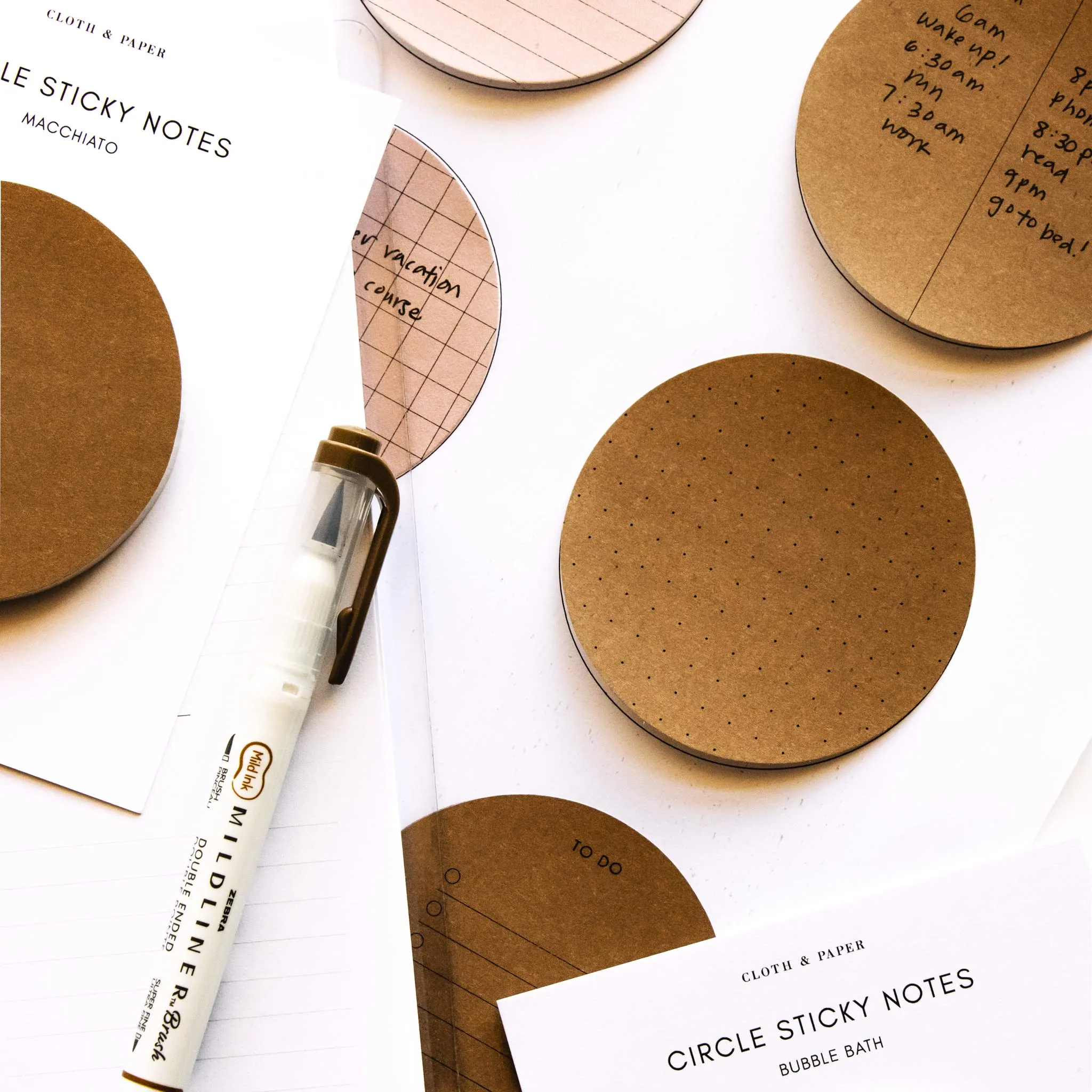 Circle Sticky Note Printable | Essentials