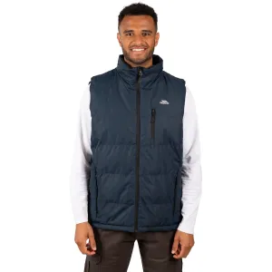 Clasp Mens Padded Gilet - Navy