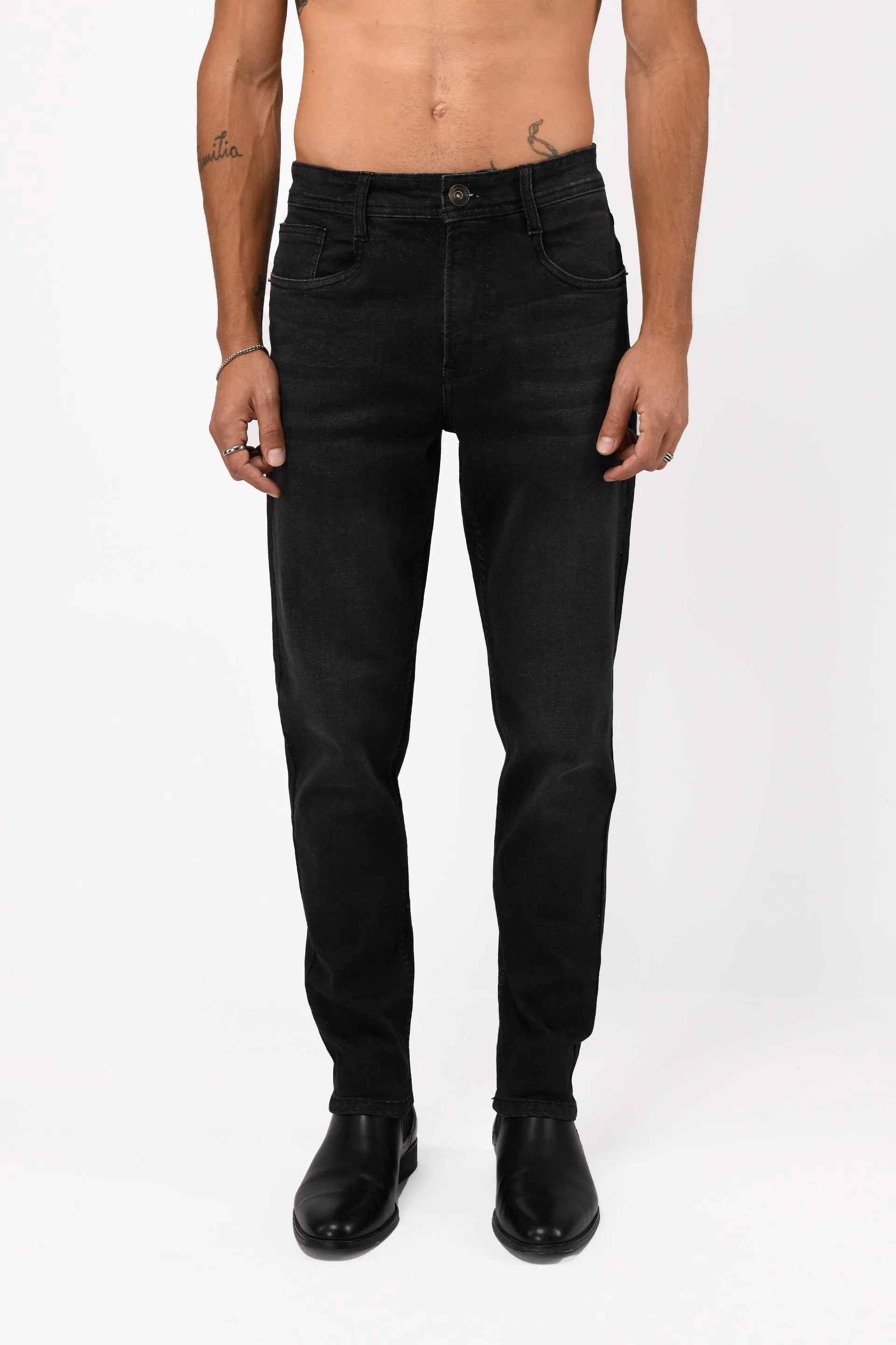 CLASSIC EDGE TAILORED DENIM IN BLACK