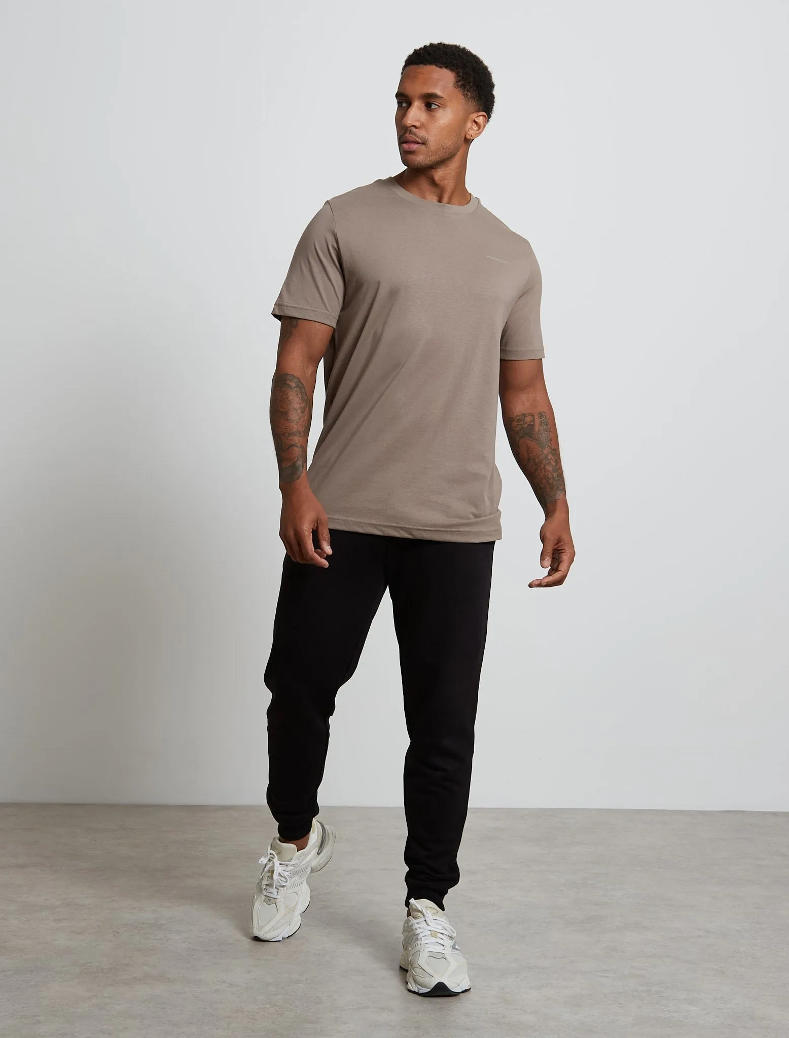 Core Relaxed Fit T-Shirt - Taupe