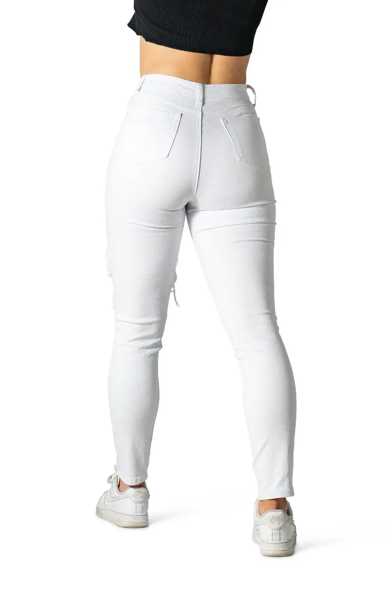 Dilley Jeans - White