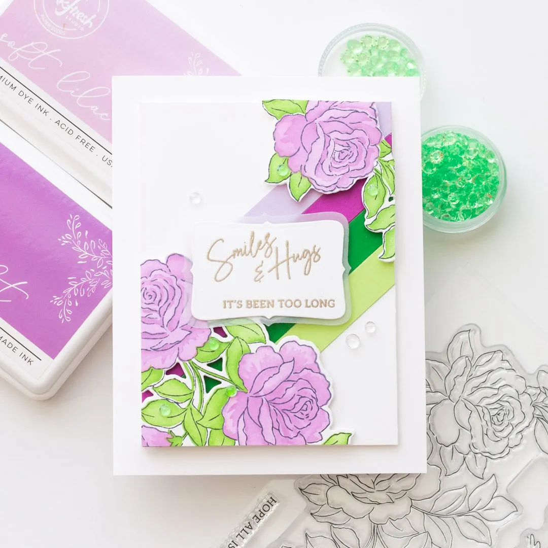 Essentials: Fancy label frames die set