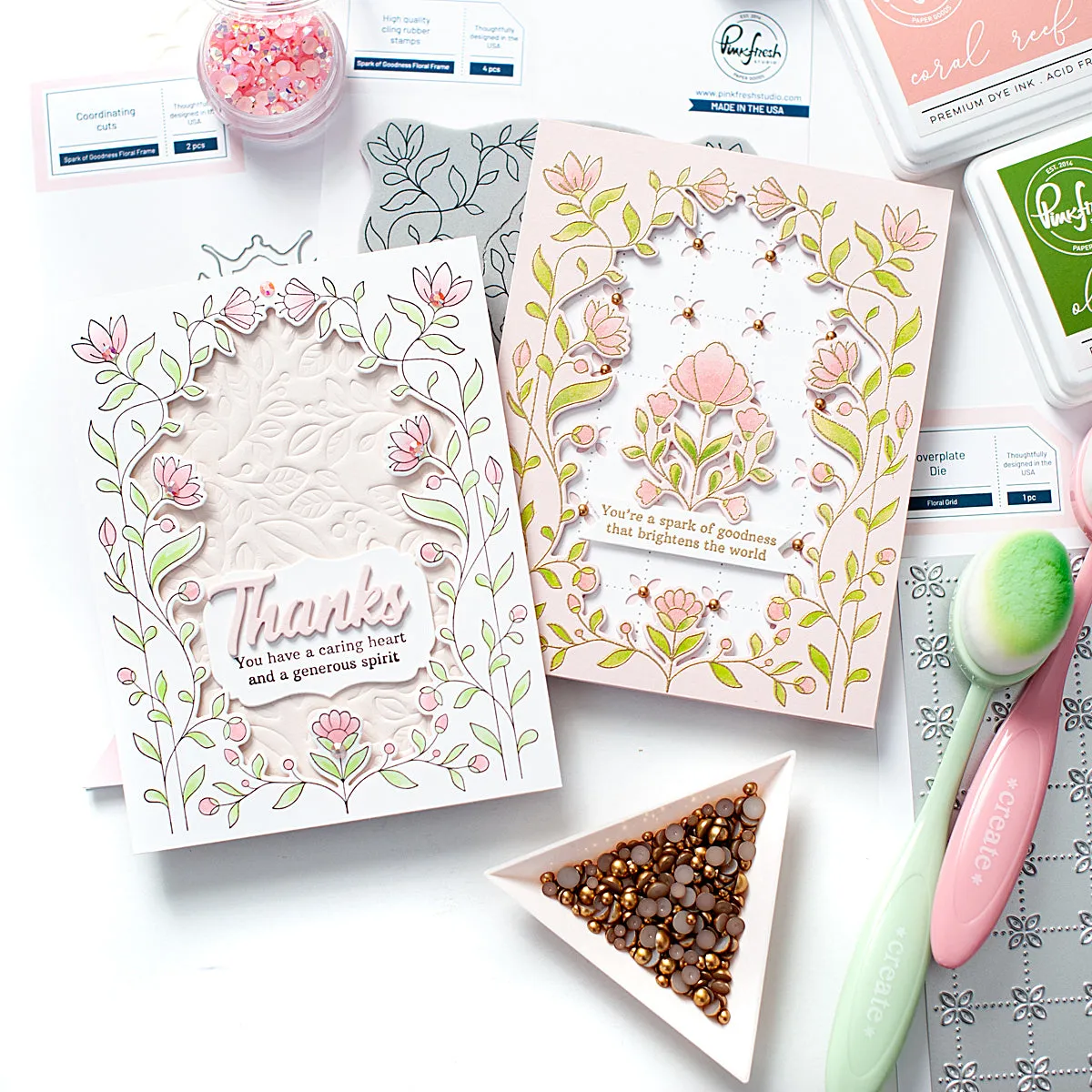 Essentials: Fancy label frames die set