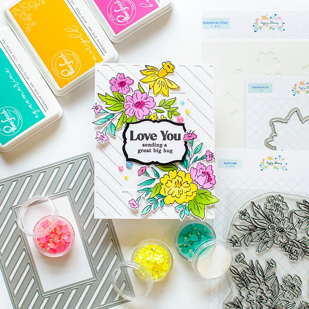 Essentials: Fancy label frames die set