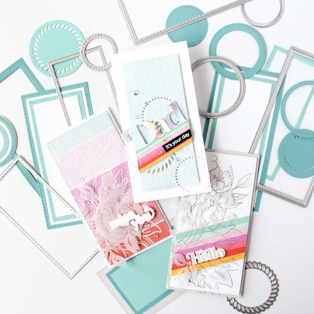 Essentials: Mini Slimline Essentials Bundle die set