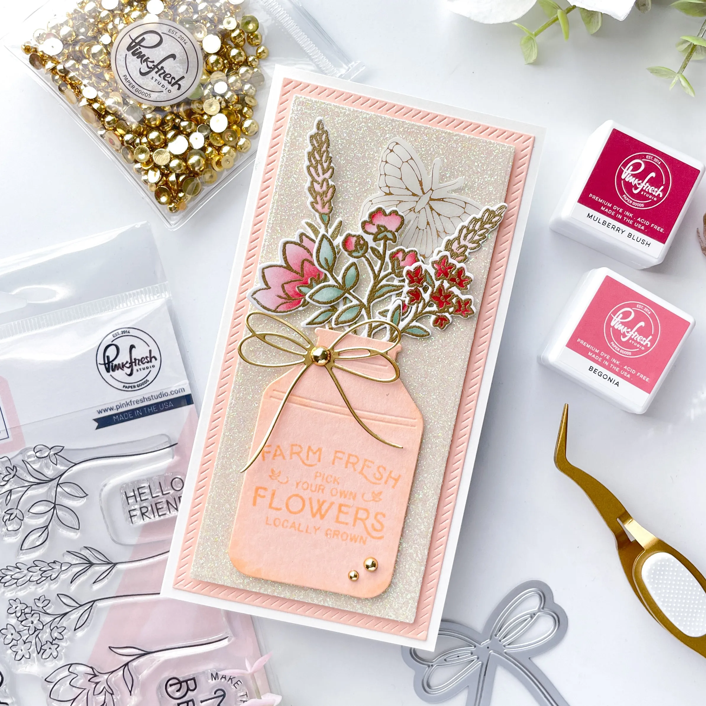 Essentials: Mini Slimline Essentials Bundle die set