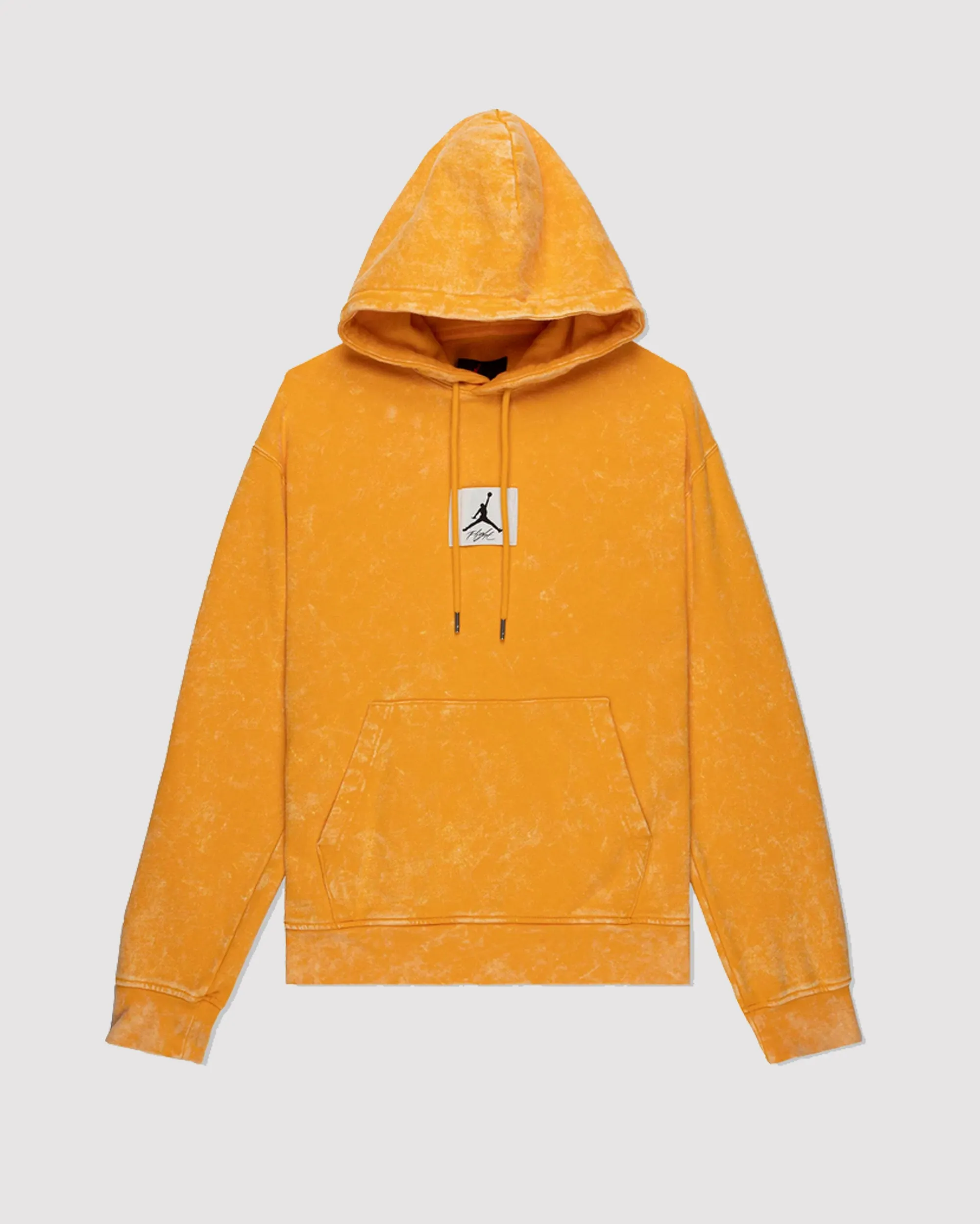 ESSENTIALS WASHED FLEECE HOODIE "TAXI"
