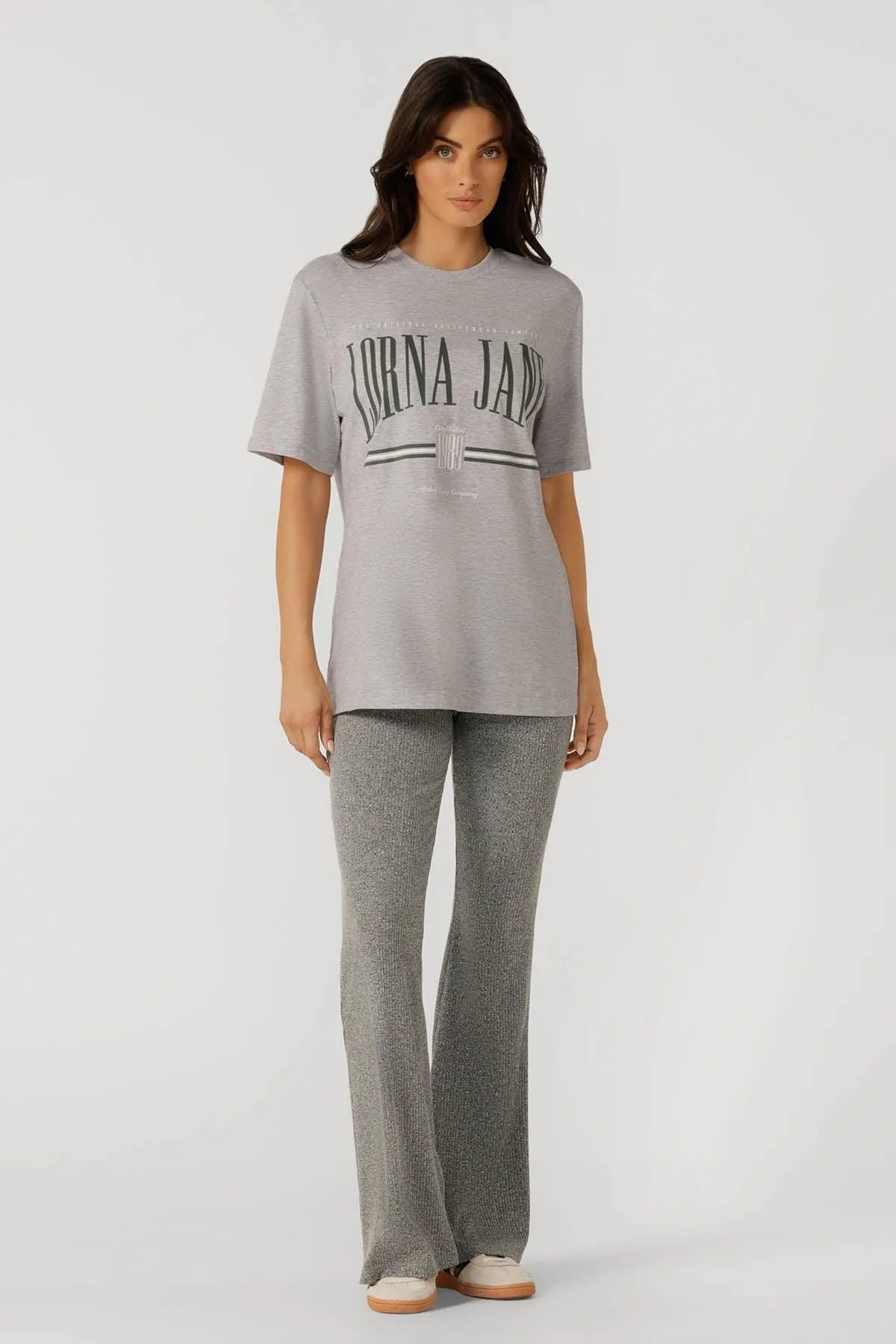 Faculty Relaxed Fit Tee | Grey Marle