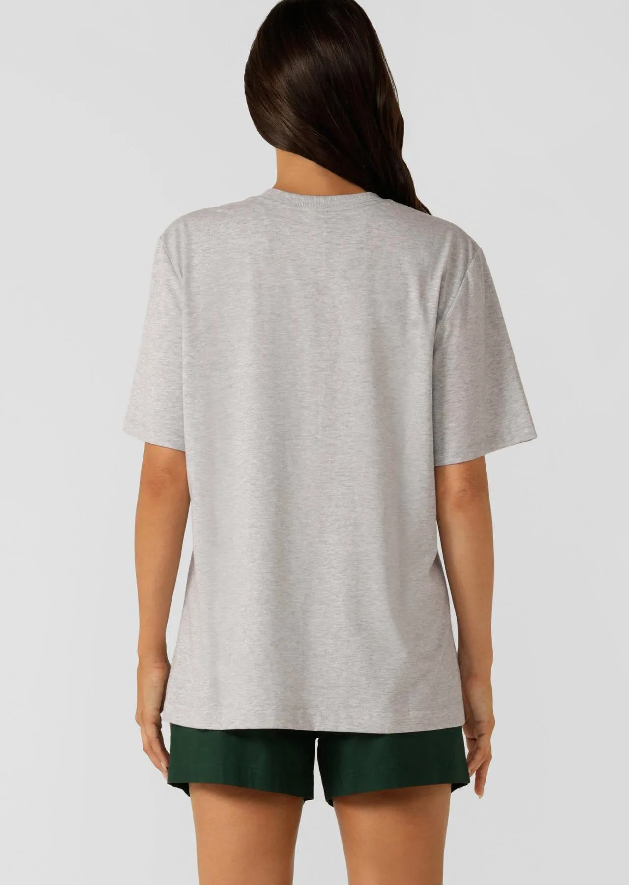 Faculty Relaxed Fit Tee | Grey Marle