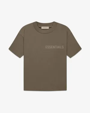 FEAR OF GOD FOG ESSENTIALS FW22 TEE WOOD