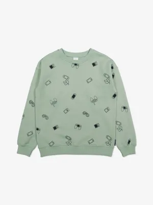 Gamer Print Kids Sweatshirt