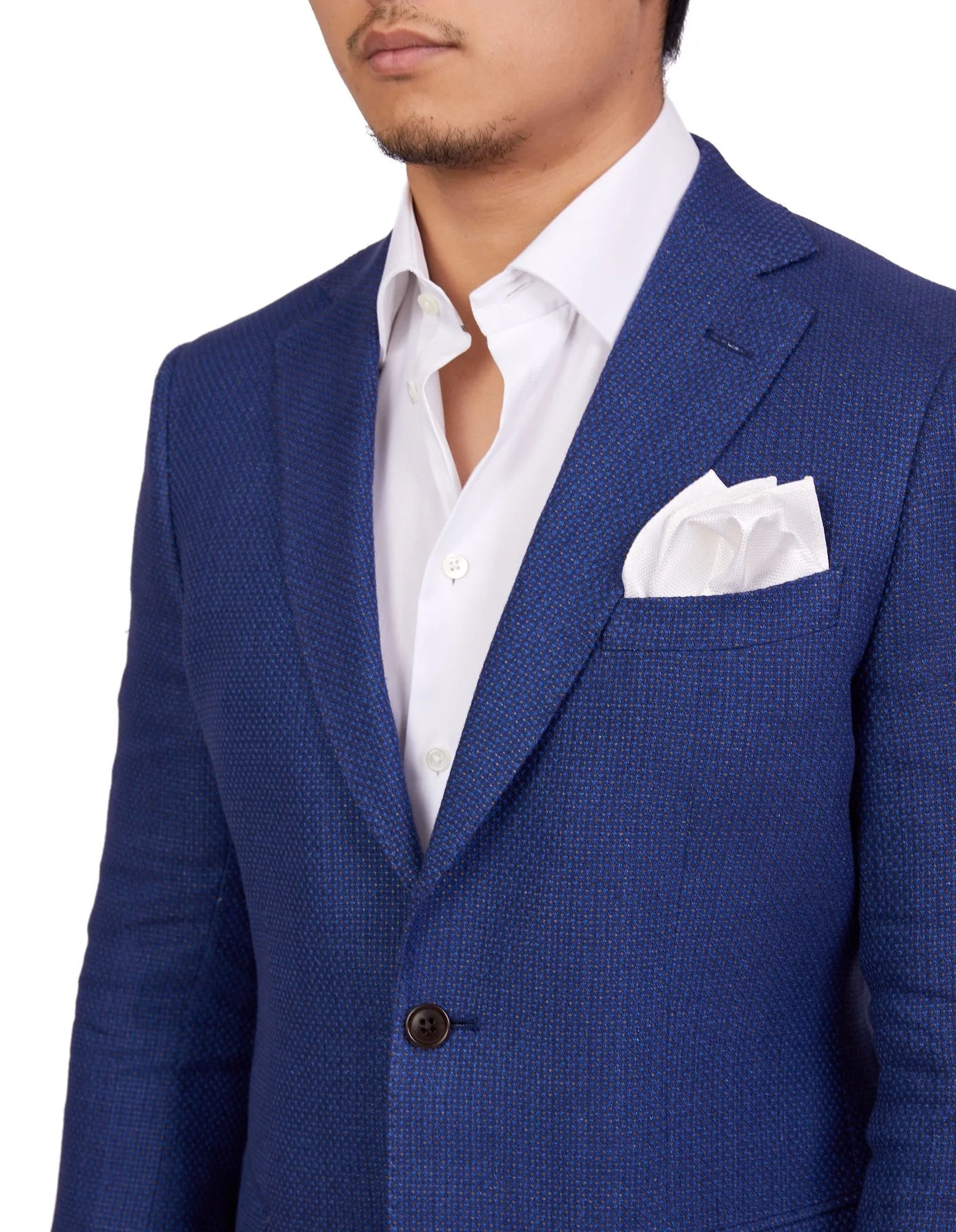Henry Sartorial Corby Linen Blazer Navy LG