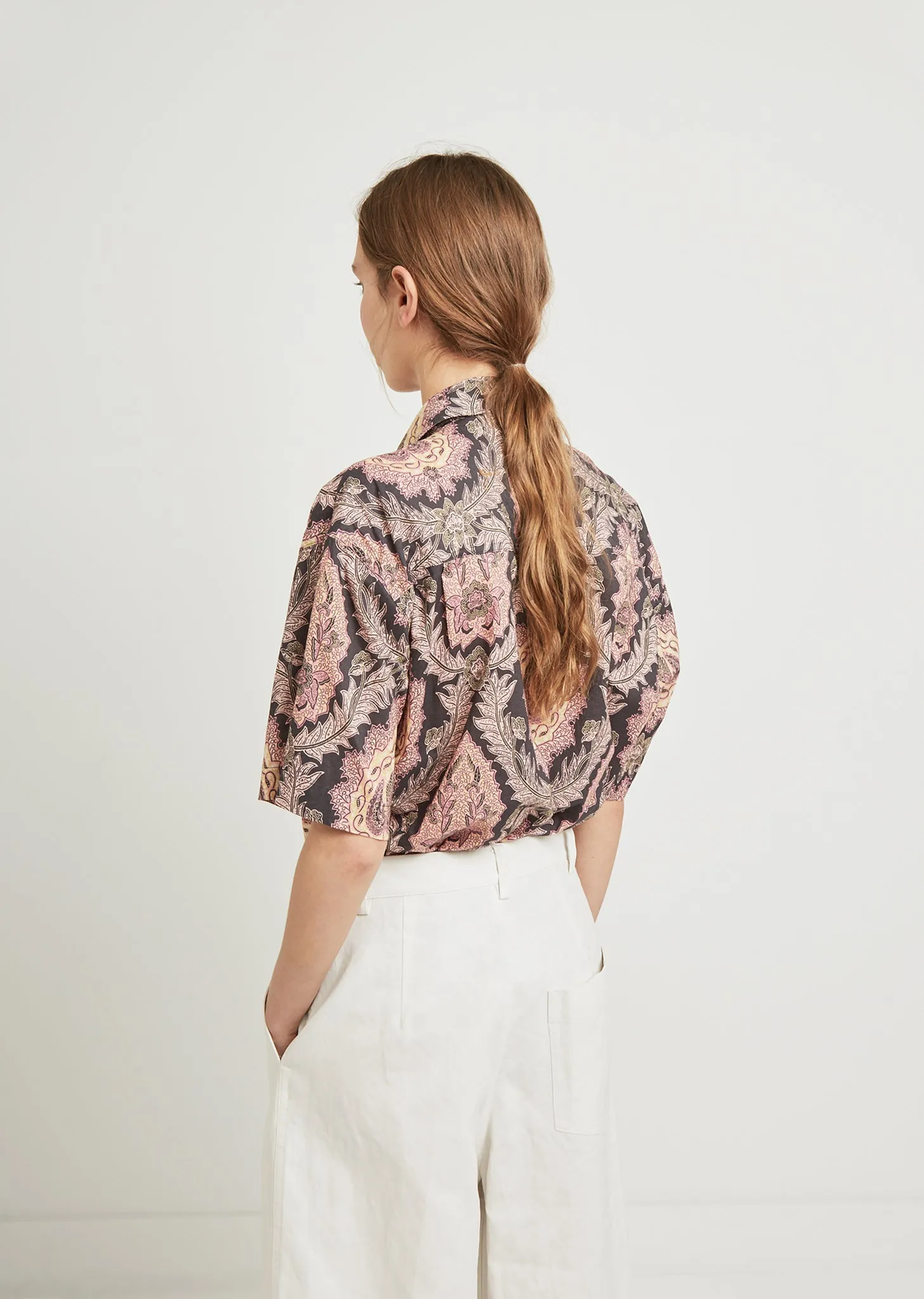 Iggy Print Button Up Shirt