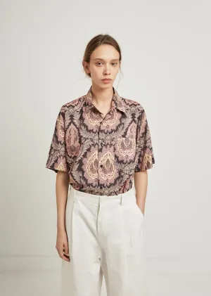 Iggy Print Button Up Shirt
