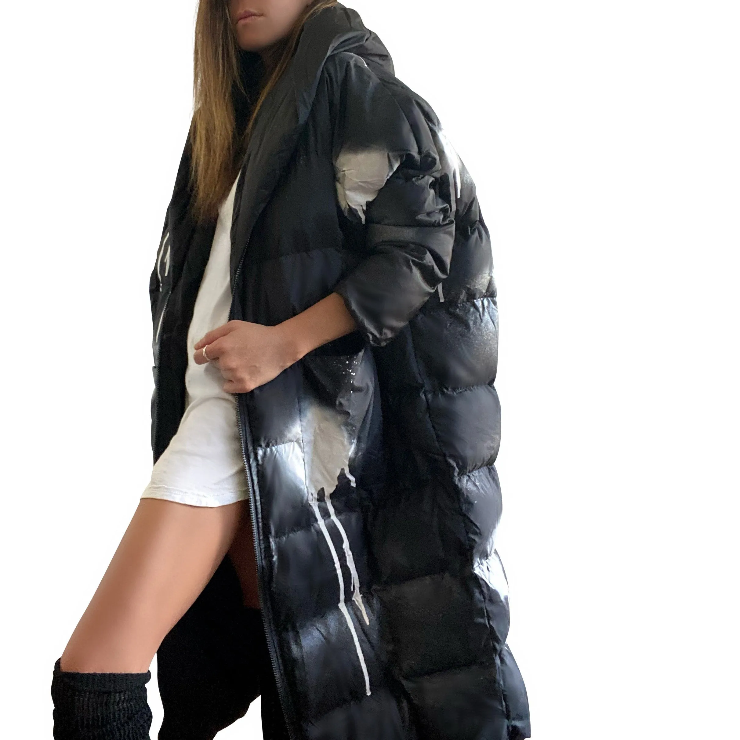 'INFLUENCING PUFFER' COAT