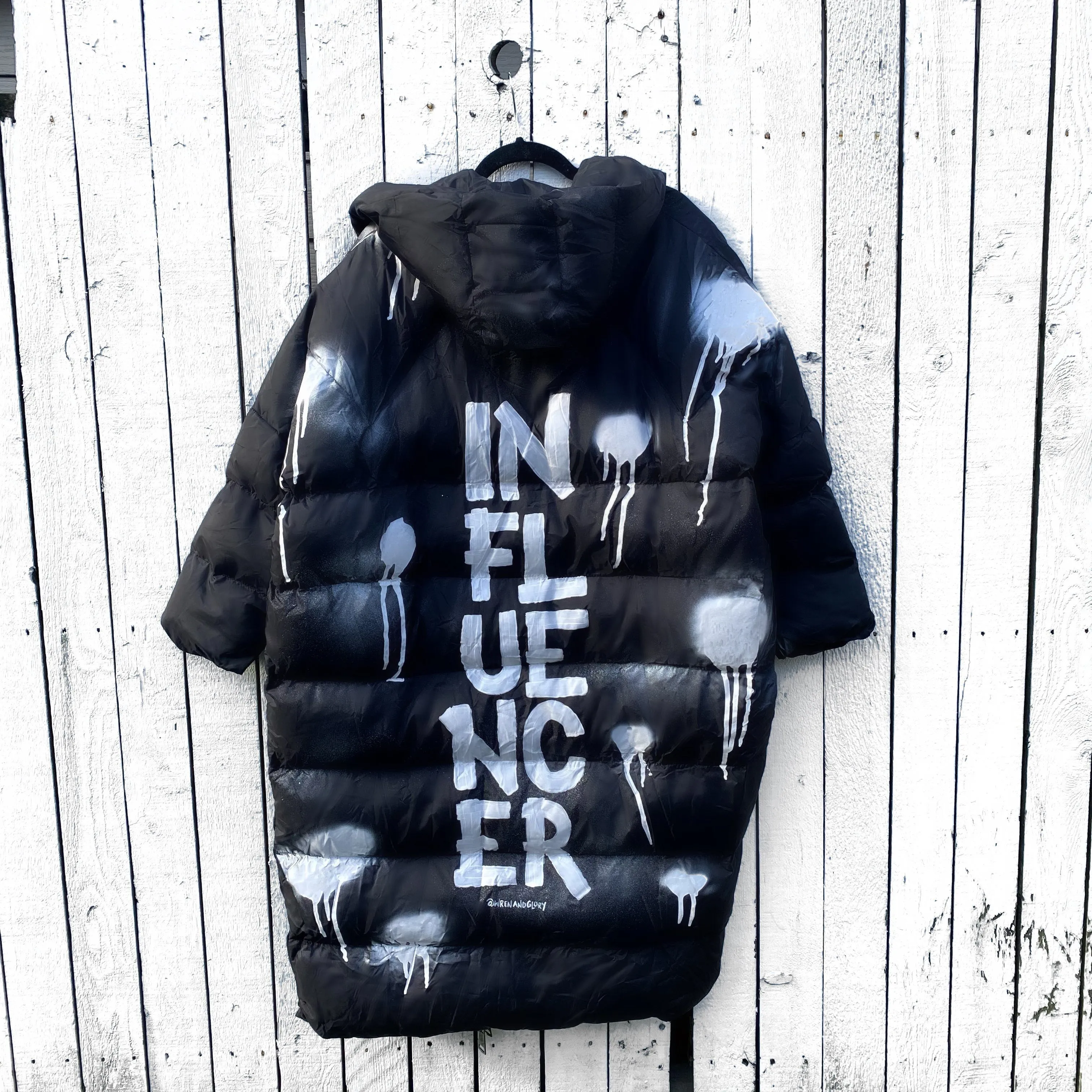 'INFLUENCING PUFFER' COAT