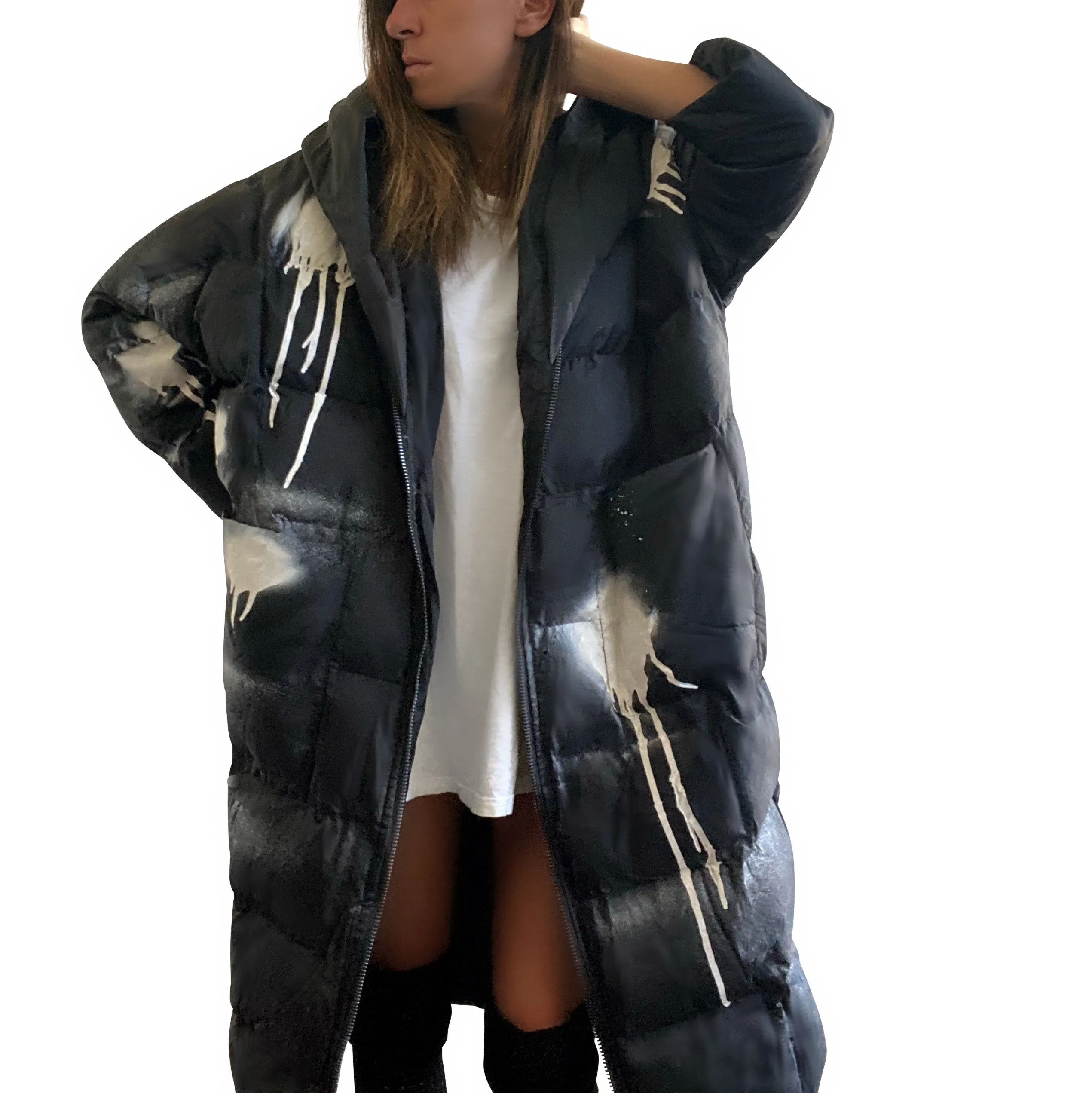 'INFLUENCING PUFFER' COAT