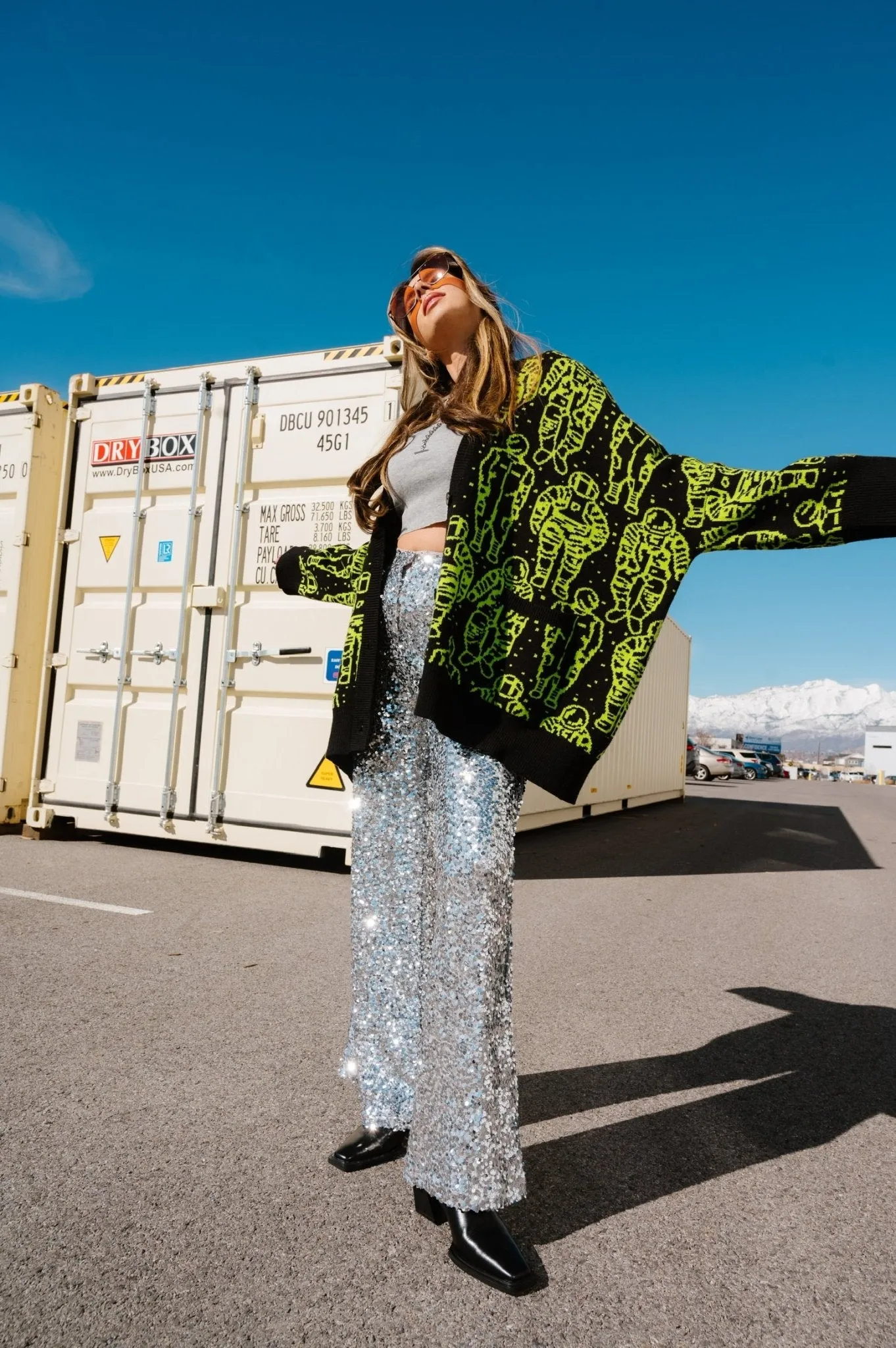 Interstellar Oversized Cardigan