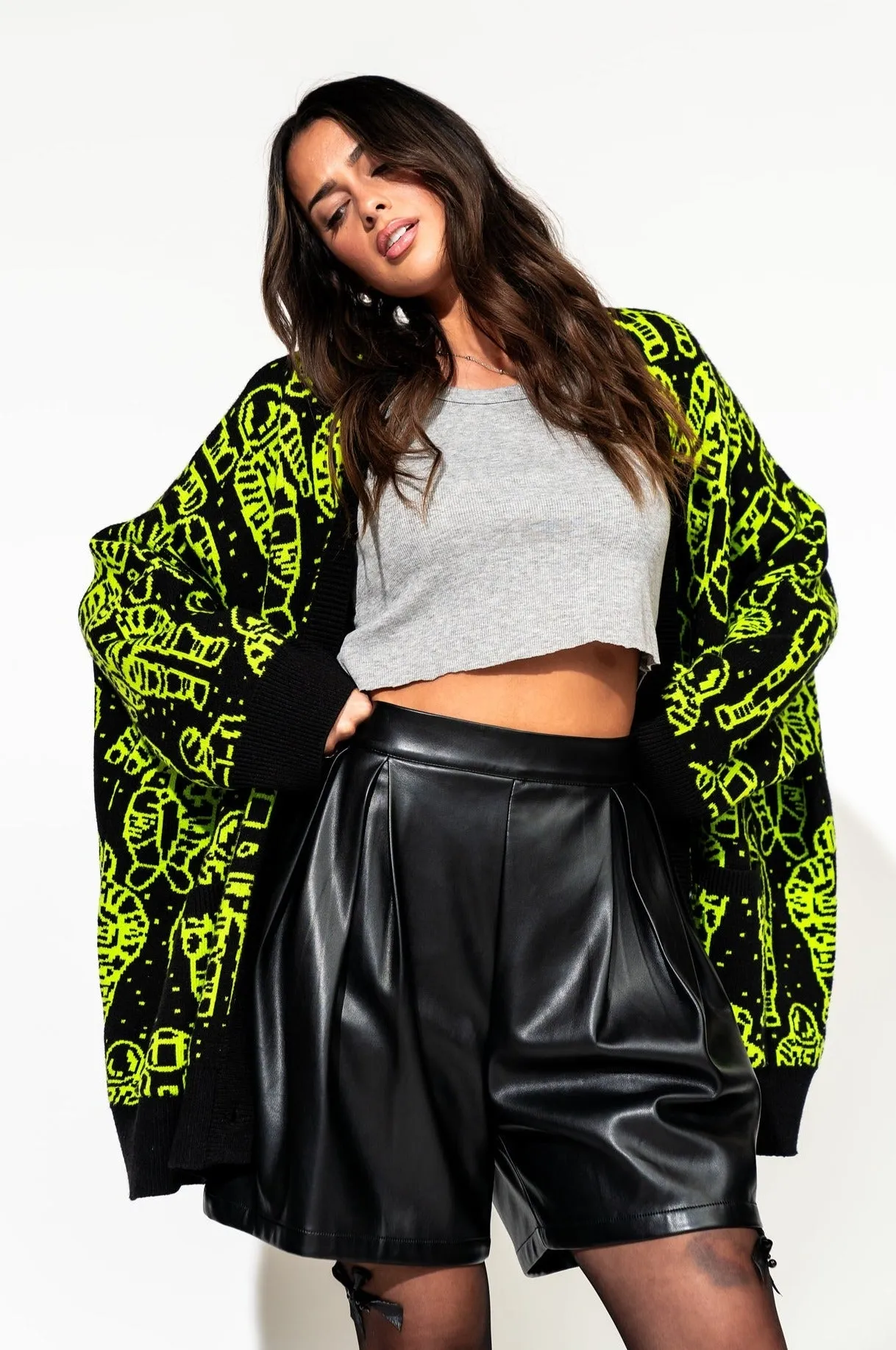 Interstellar Oversized Cardigan