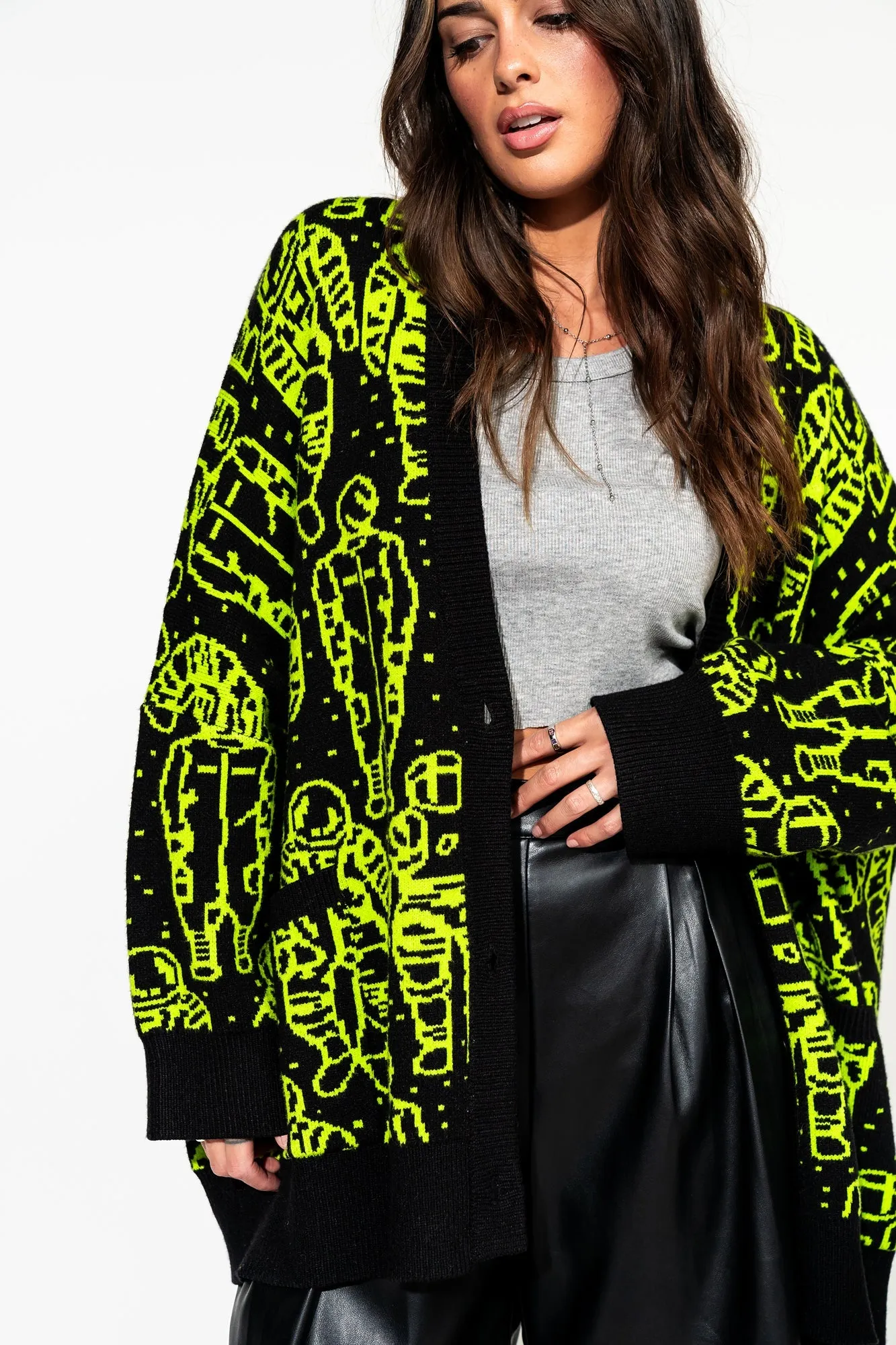Interstellar Oversized Cardigan