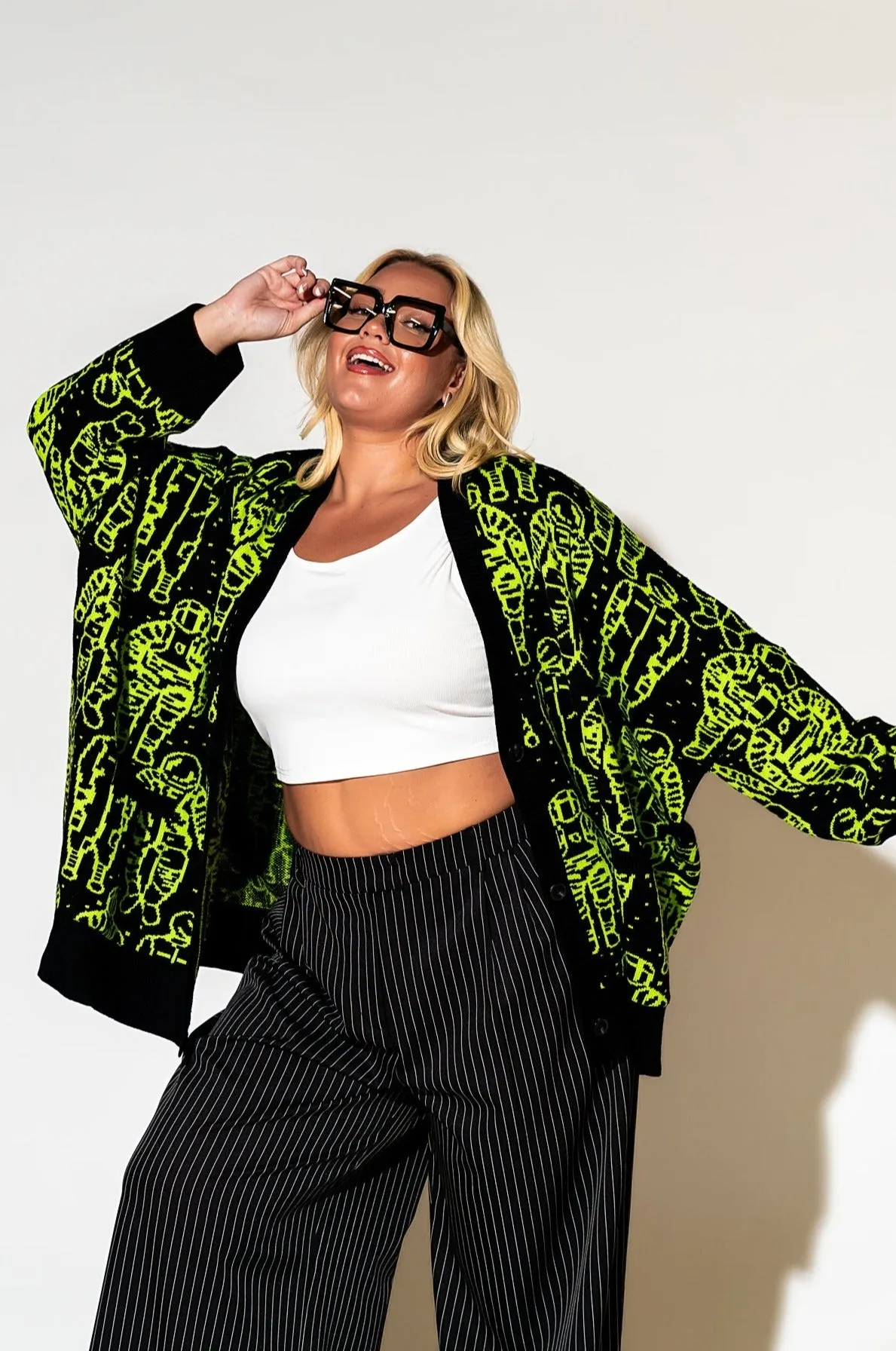 Interstellar Oversized Cardigan