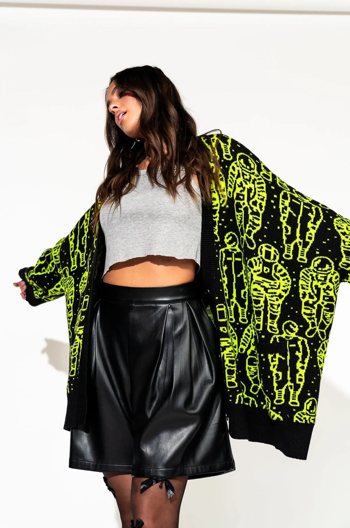 Interstellar Oversized Cardigan