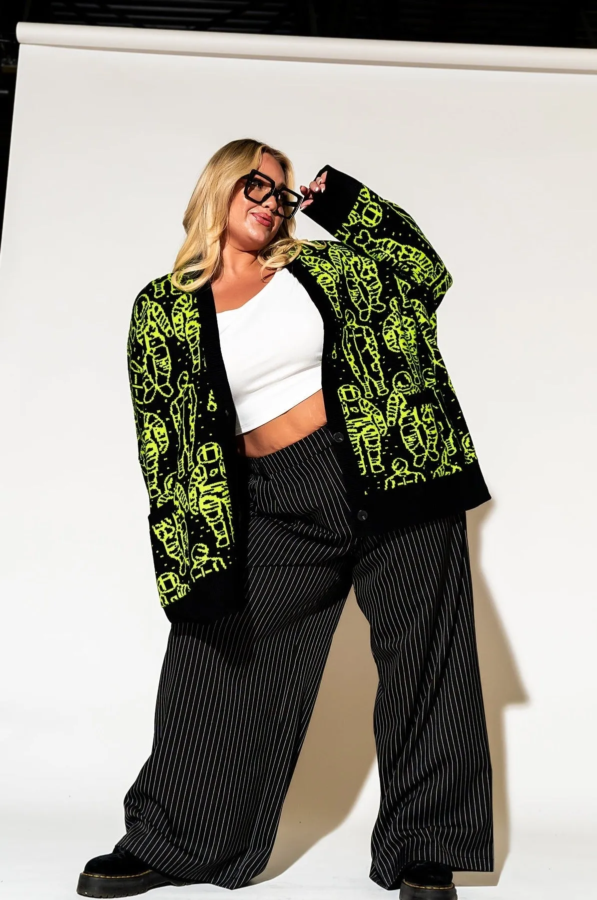 Interstellar Oversized Cardigan