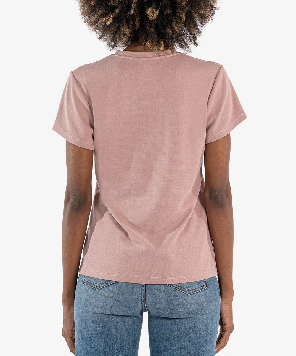 KT Remington Relaxed Fit T-Shirt - Mauve