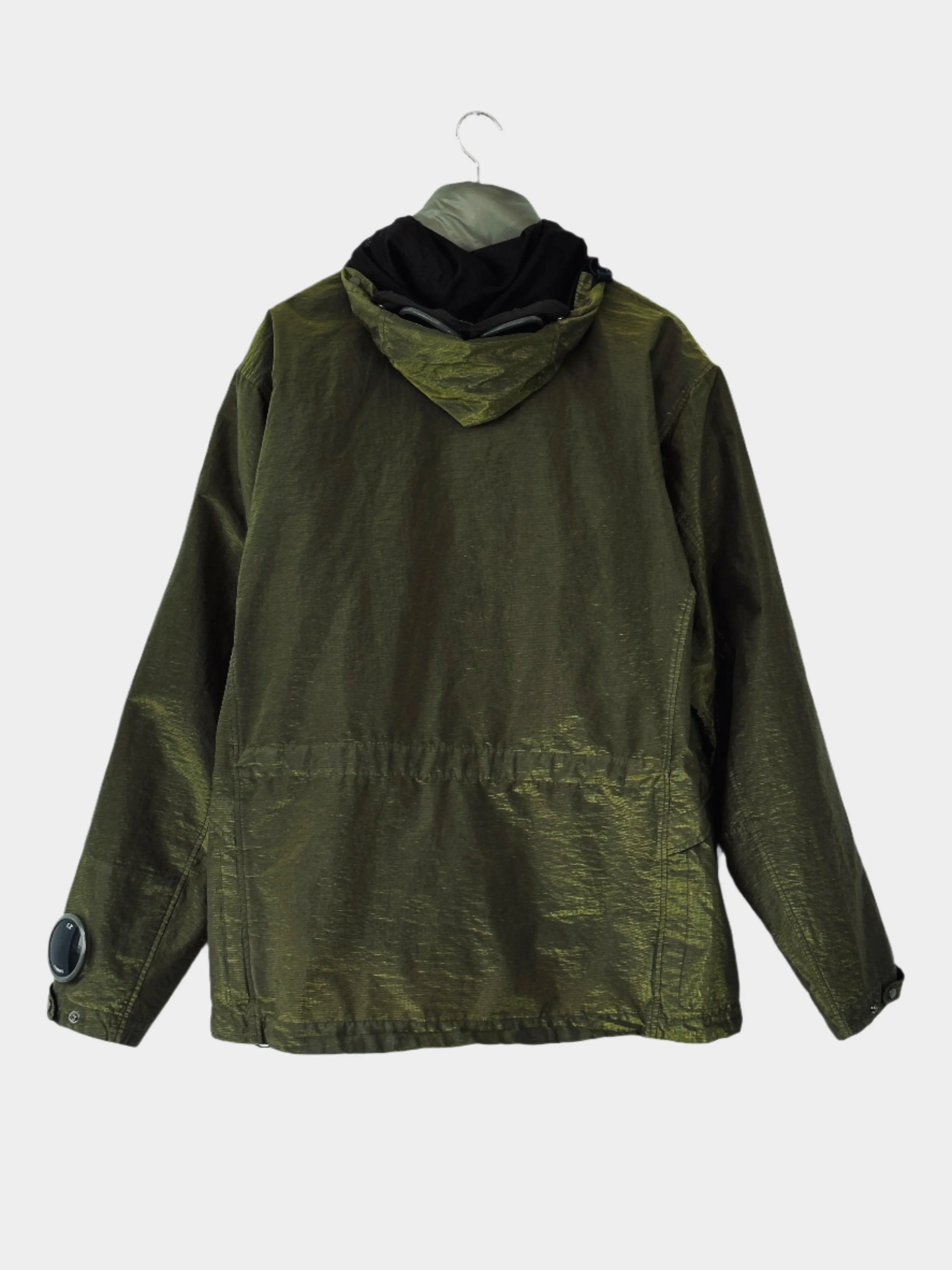 Laminated Jacket With Puffer