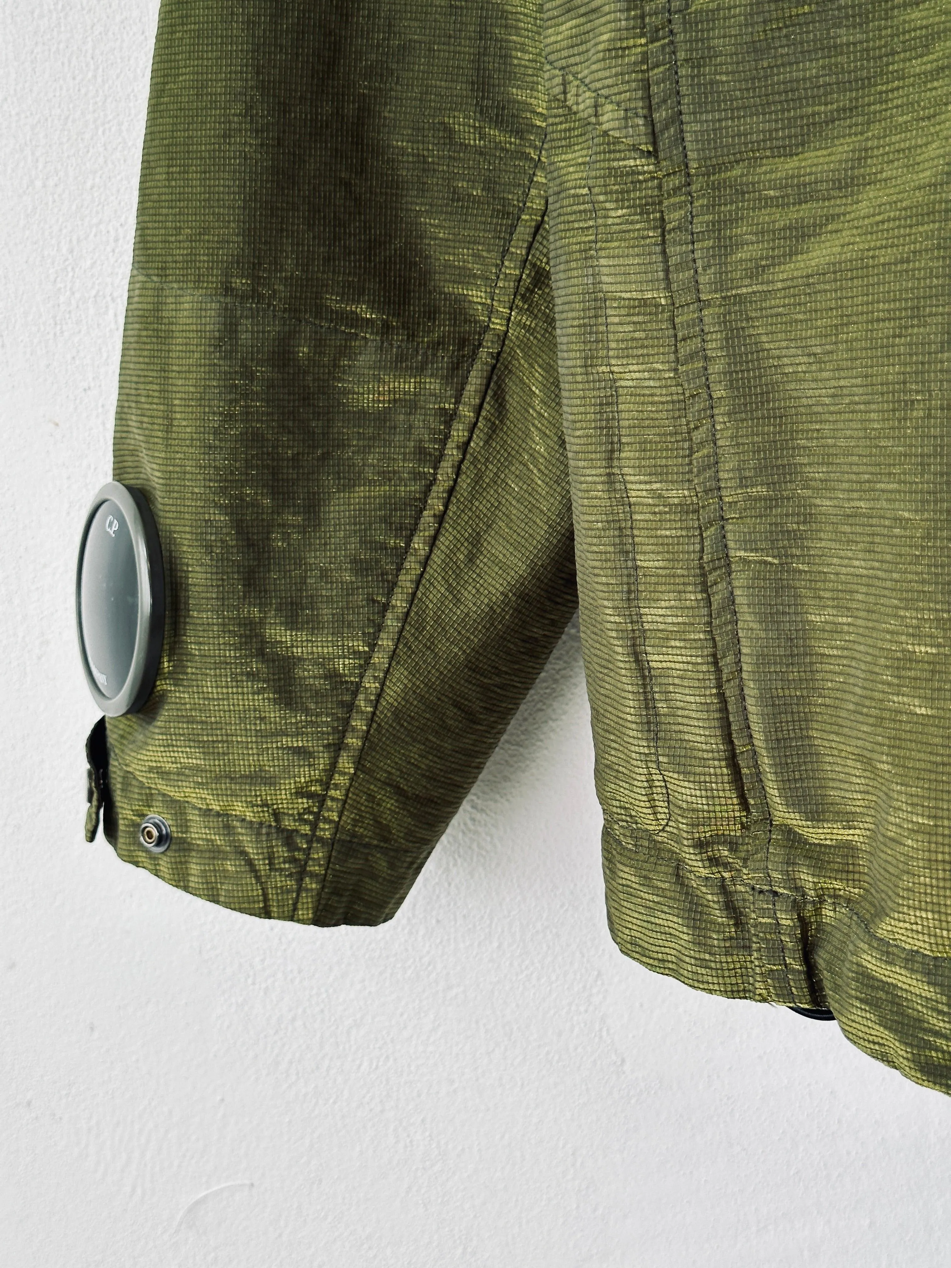 Laminated Jacket With Puffer