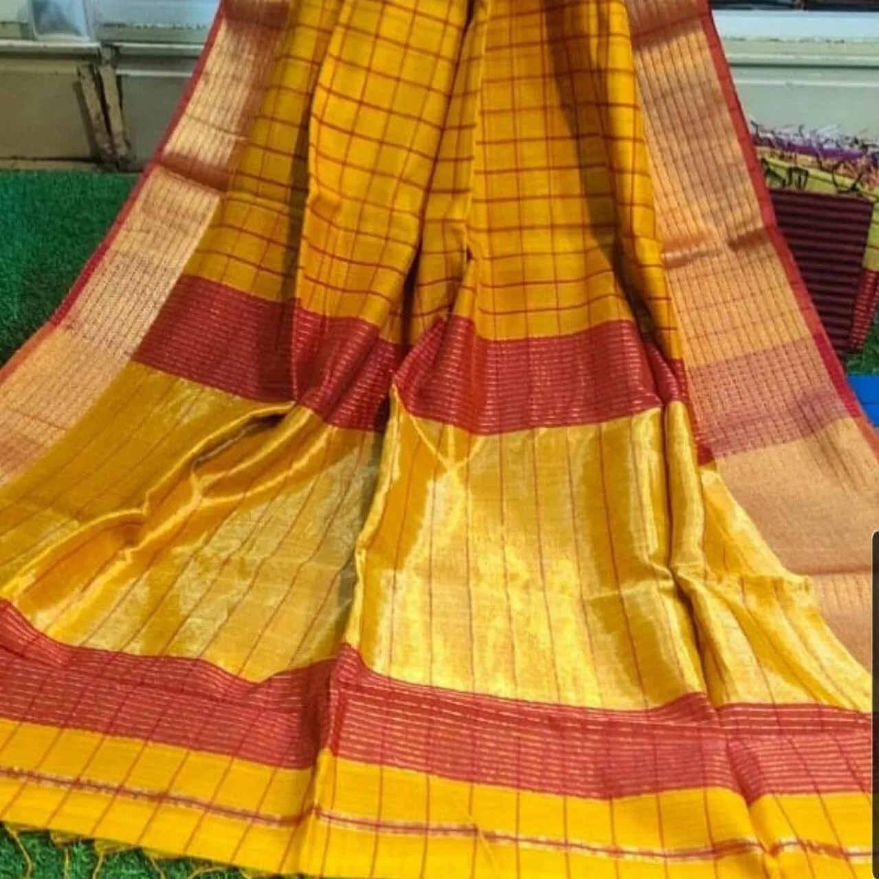 Maheshwari Silk Cotton Saree