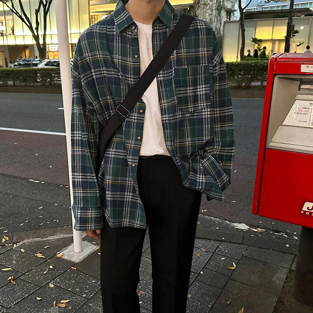 OH Classic Plaid Relaxed Fit Shirt