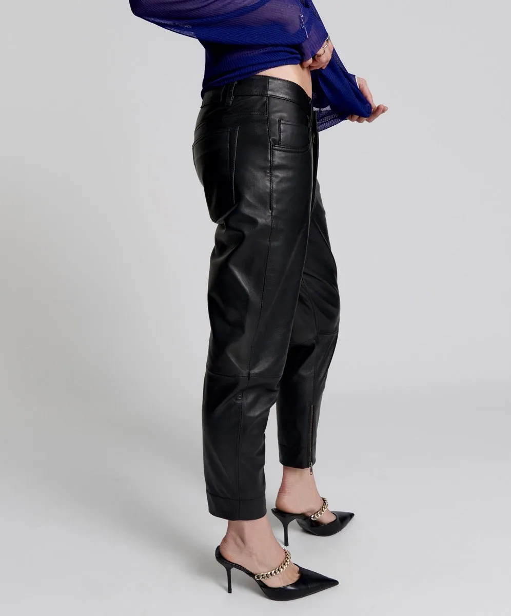 One Teaspoon Brooklyn Leather Pants