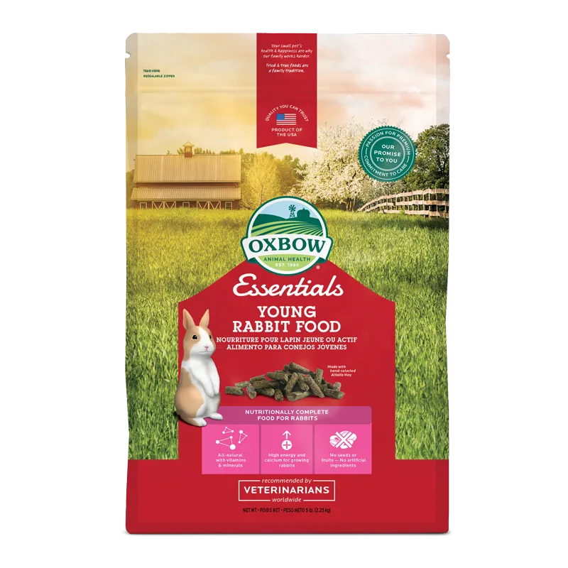 Oxbow Essentials - Young Rabbit Food 5lb