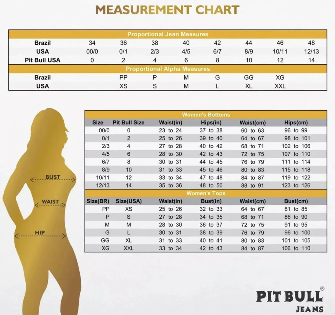 Pit Bull Jeans Women's High Waisted Jeans Pants with Butt Lift 33980