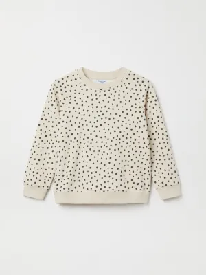 Polka Dot Kids Sweatshirt