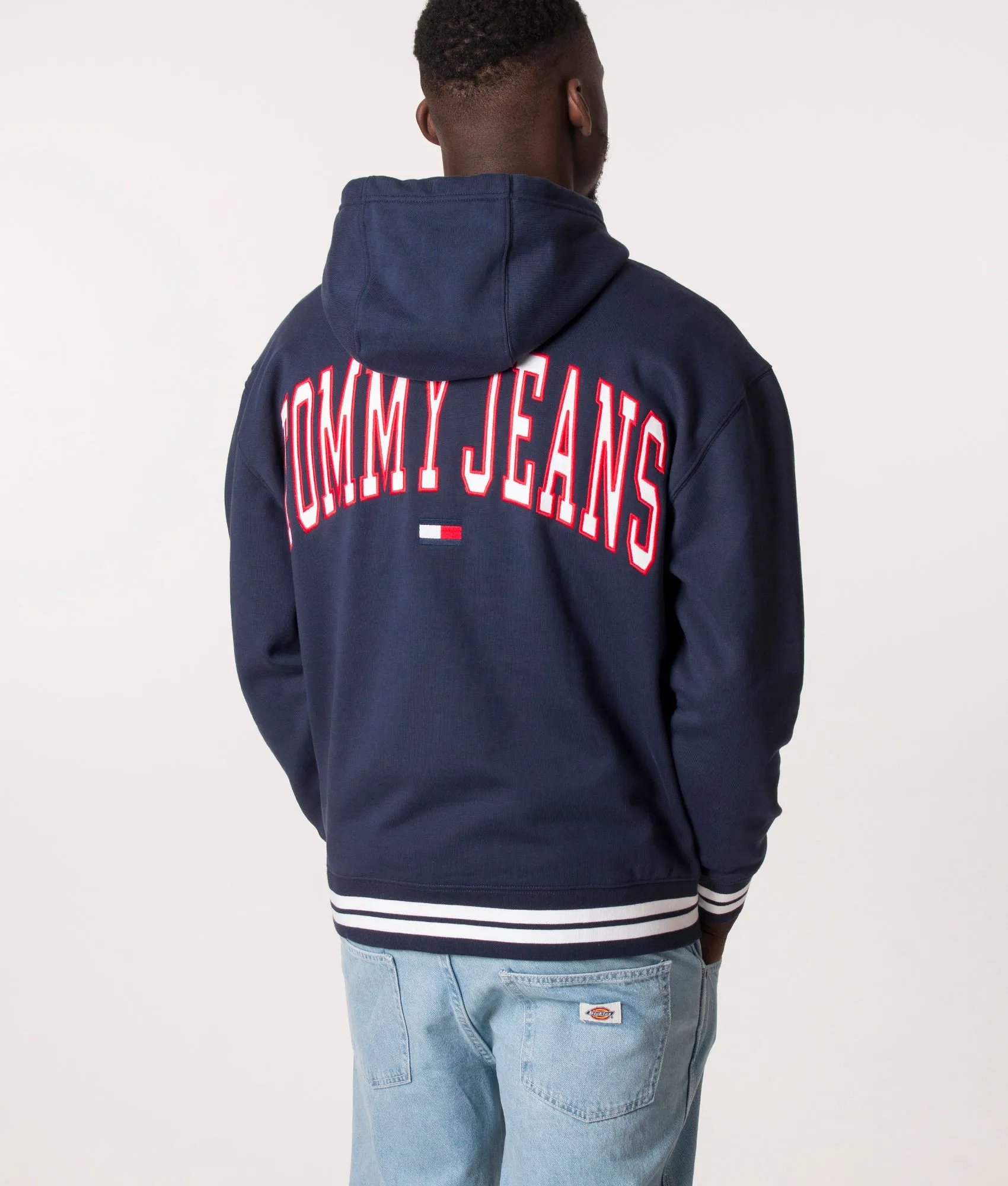 Relaxed Fit Collegiate Hoodie