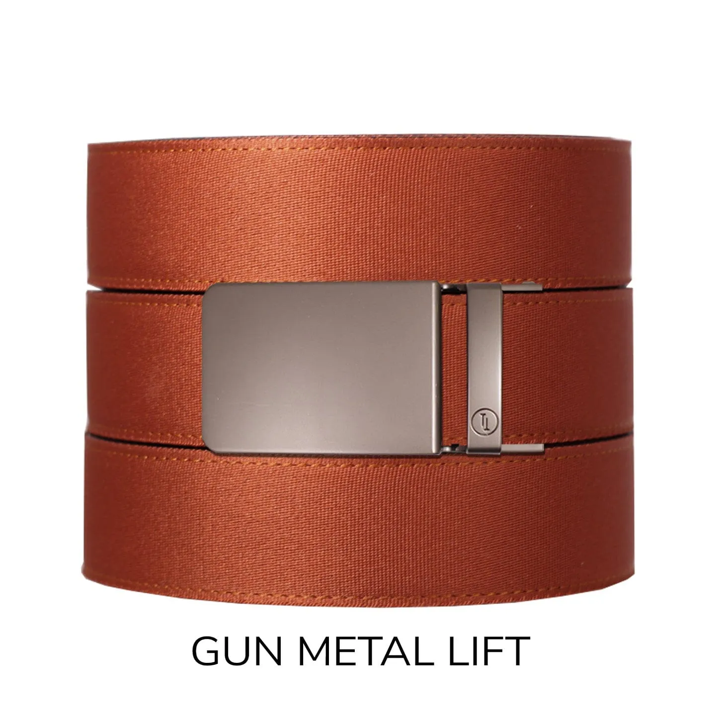 Rust Canvas  Ratchet Belt & Buckle Set