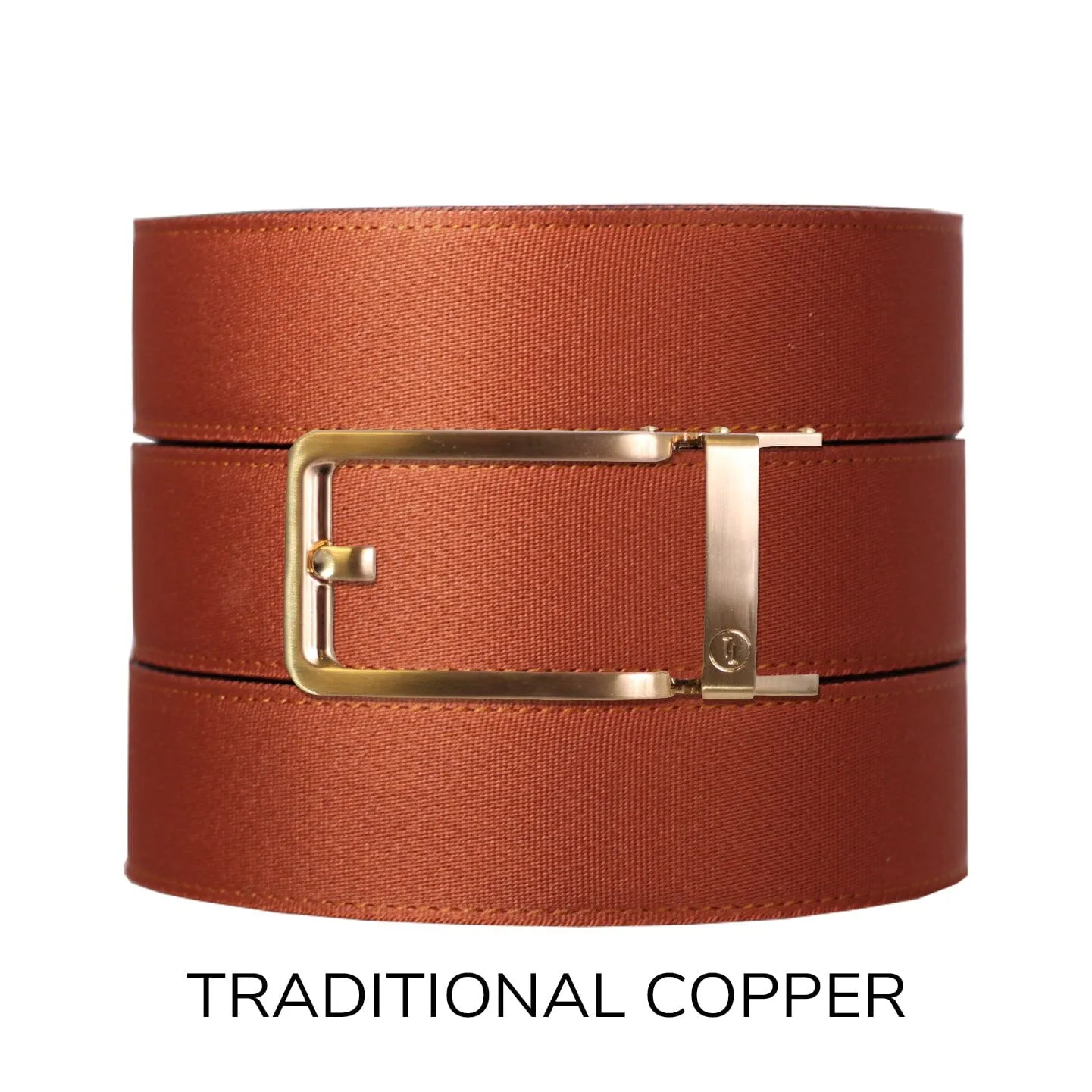 Rust Canvas  Ratchet Belt & Buckle Set